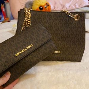 Mk purse and wallet